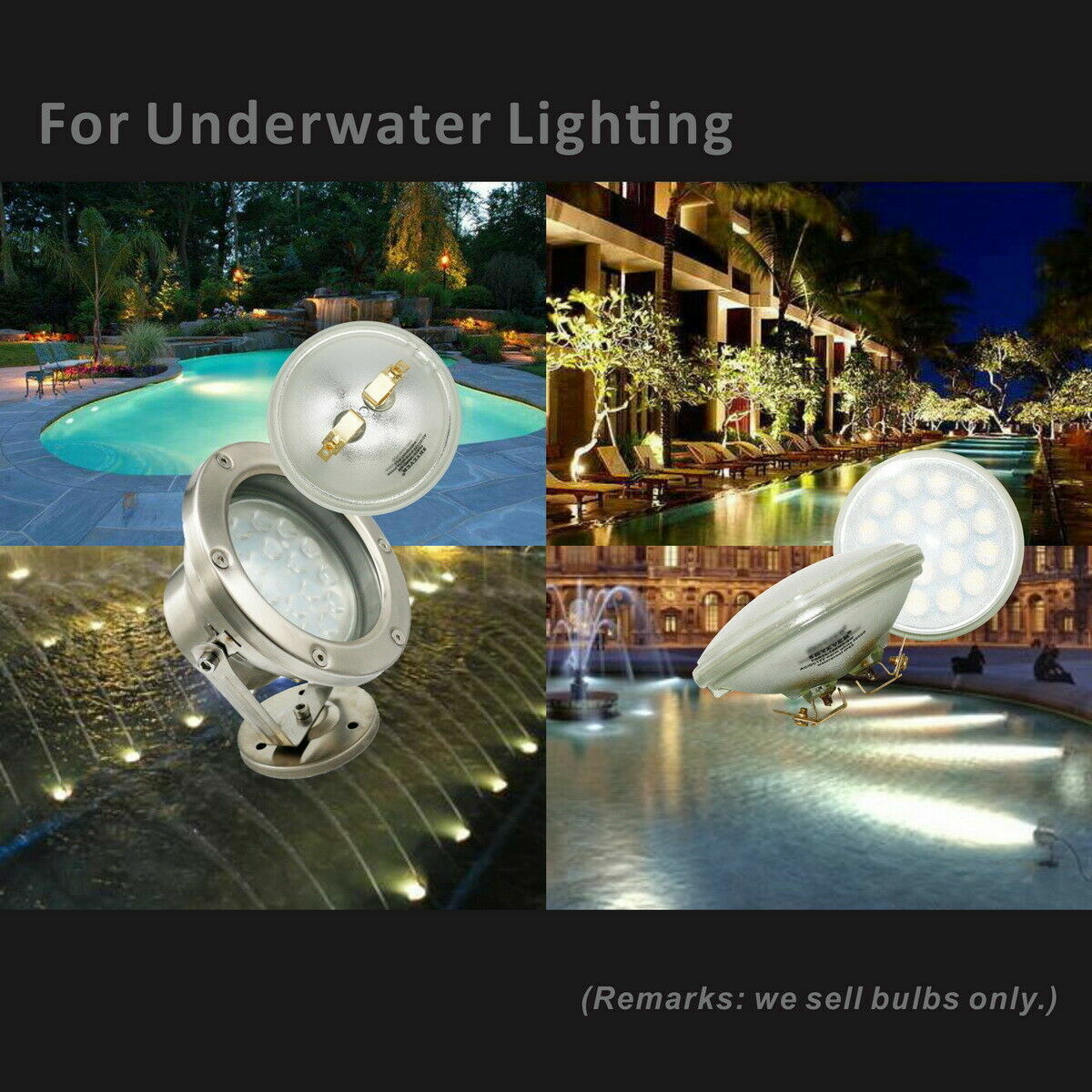 LED Landscape Light Bulb PAR36 Lamp 12V 9W Waterproof Narrow Beam IP67 Outdoor - Picture 9 of 11