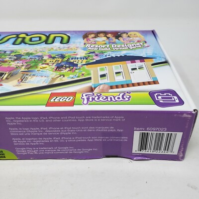 箱 Lego 21208 Fusion Friends Resort Designer Girls Ages 7-12 262