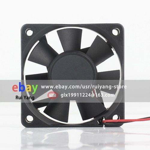KDE1206PHV2 DC12V 0.08A 1.0W 6015 60x60x15mm 2-Wire Axial Original Cooling Fan - Picture 3 of 4