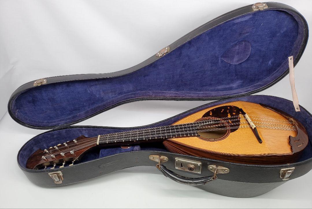 Tadao Ochiai Mandolin made in 1966 Vintage Handmade w/ Hard Case