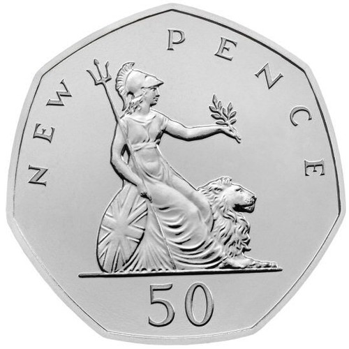 UK Fifty Pence Coins 50p LARGE 1971 - 1997 PROOF & Brilliant Uncirculated BUNC - Picture 9 of 29