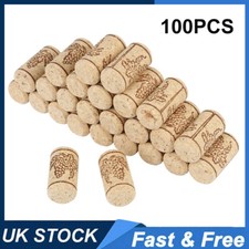 100X Natural Straight Corks Home Craft Brew Wine Making Bottle Cork Bottling