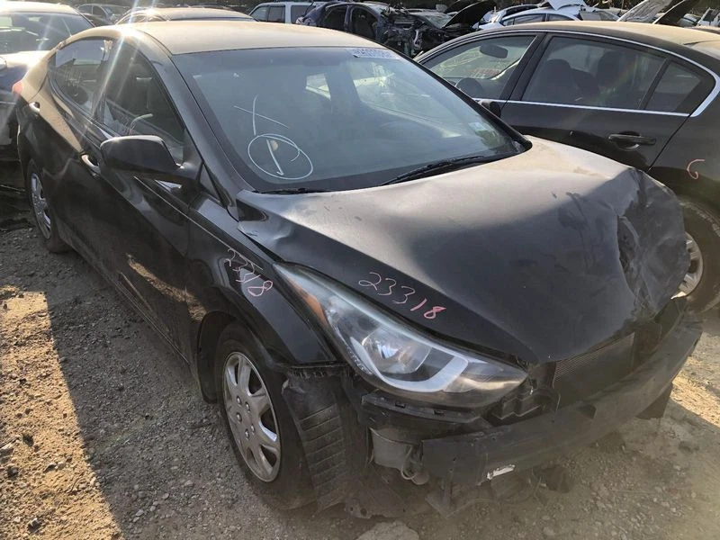 Hyundai Elantra 2014-2016 pantalla de información receptor navegación OEM Foto 4 de 4