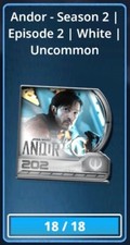 Andor Season 2 Episode 2 UNCOMMON 18 CARD SET Topps Star Wars Trader