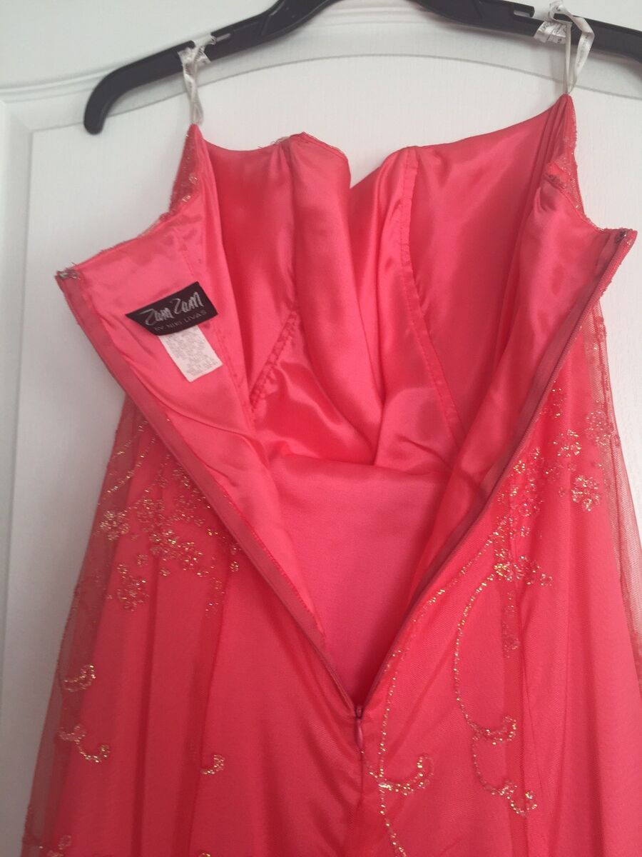 Zum Zum By Niki Livas Pink Sparkle Prom Dress Size 9-10 Zum Zum By Niki Livas Pink Sparkle Prom Dress Size 9-10