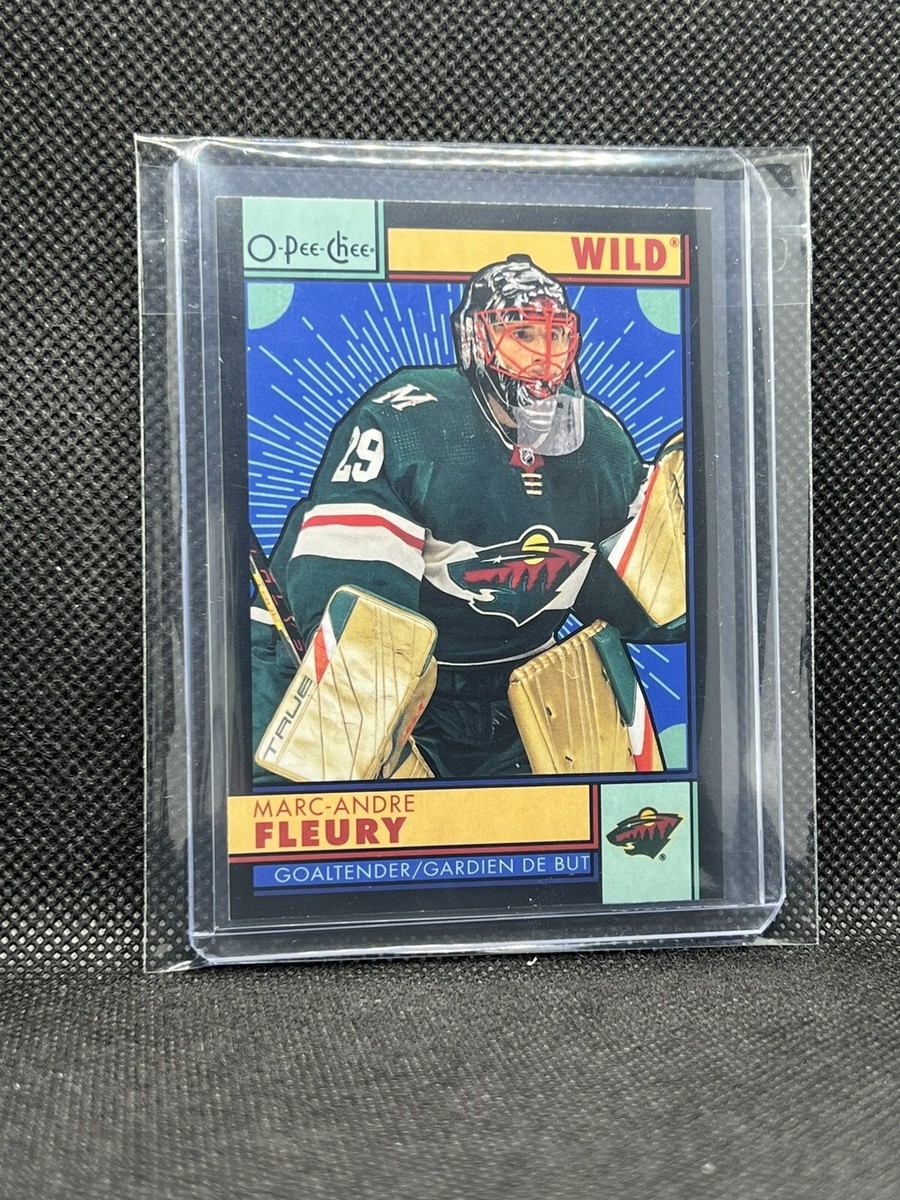 2022-23 UD #070/100 Black O-Pee-Chee OPC 324 Marc-Andre Fleury