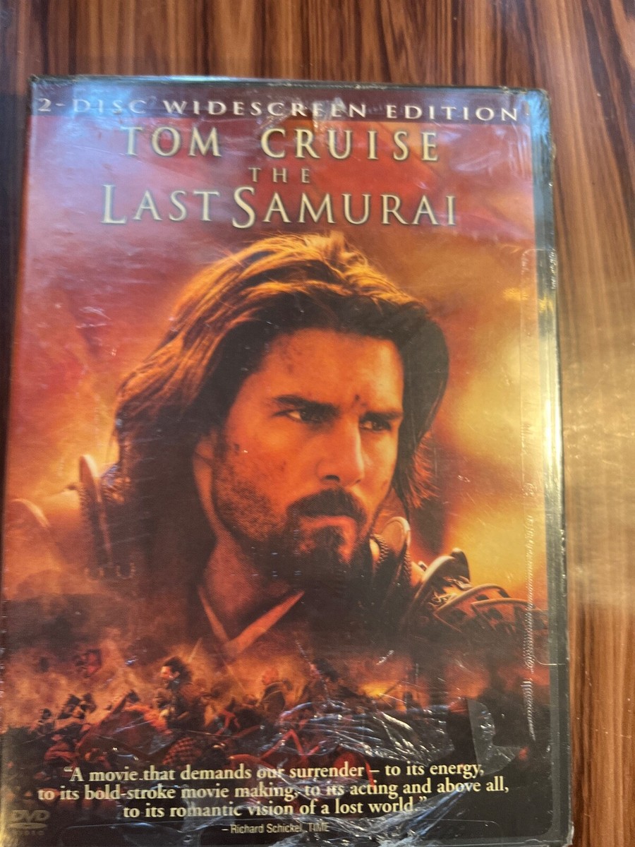 The Last Samurai DVD 2004 Tom Cruise Movie 2-Disk Widescreen