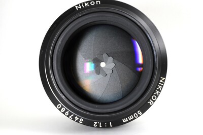 Excellent] Nikon Ai-S NIKKOR 50mm F1.2 Prime Standard MF w/Cap