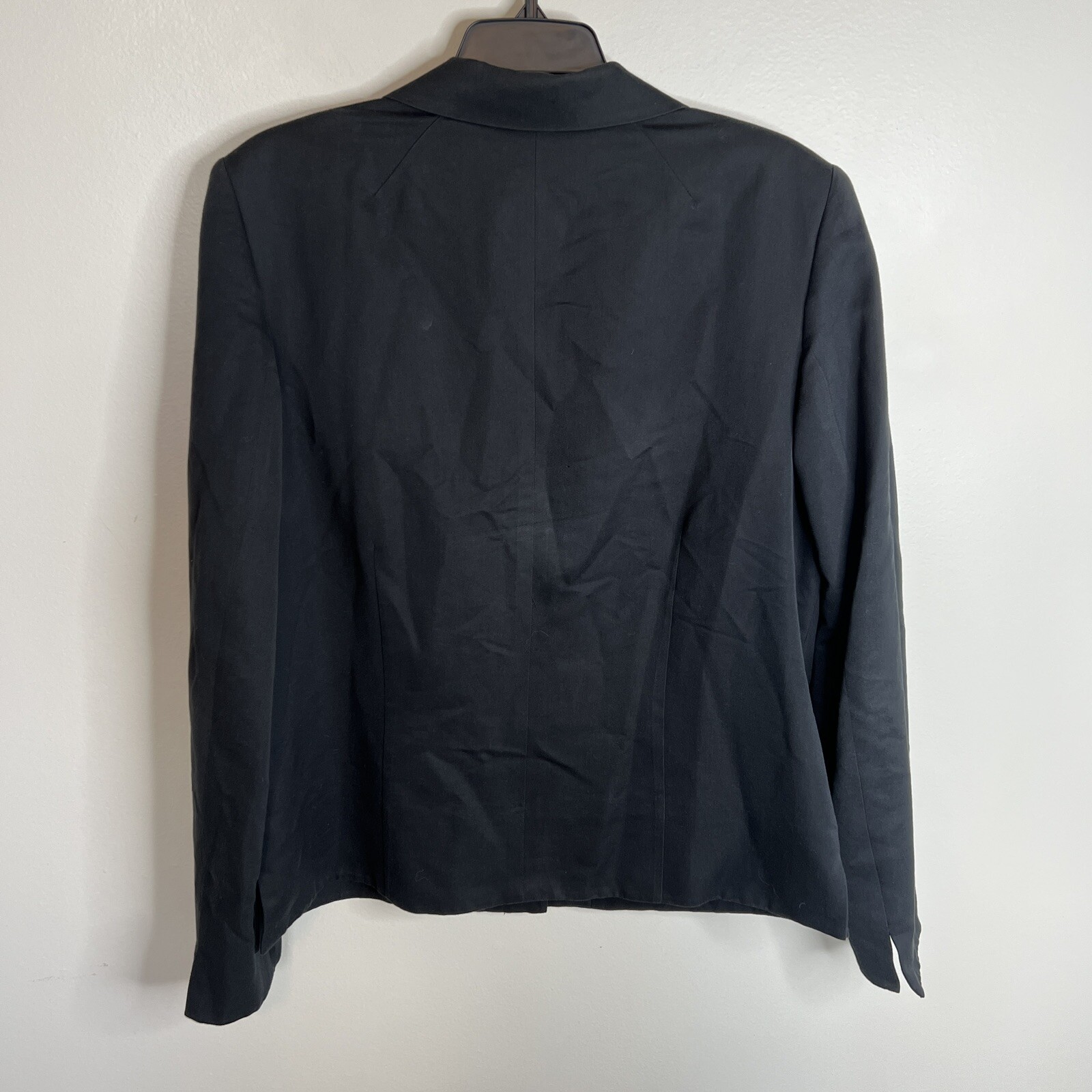 Pendleton Fully Lined Silk/ Cotton Black Blazer S… - image 5