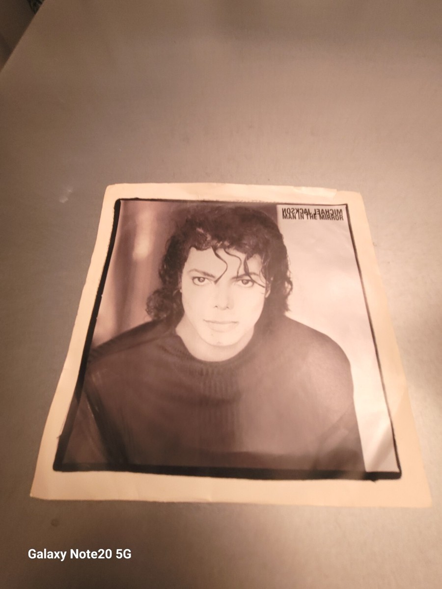 MNT Man in the Mirror 45 Mixes BAD Album Single with cover Michael