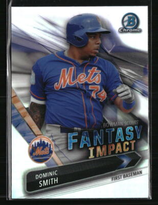 Dominic Smith 2016 Bowman Chrome #BSI-DS  Baseball Card