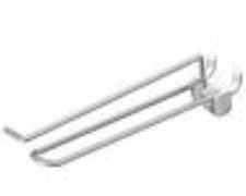 S. Imperial R-28 8" Fastback Peg Hooks Scan Loop 100 Ct