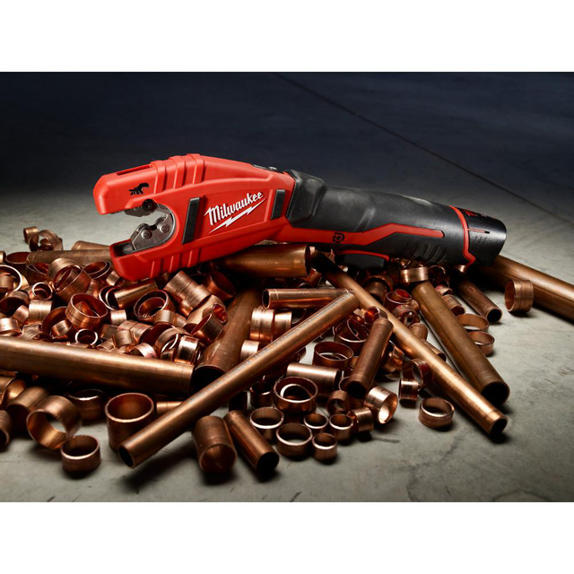 Cordless Copper Tubing Pipe Cutter 12 Volt M12 Portable Light Weight
