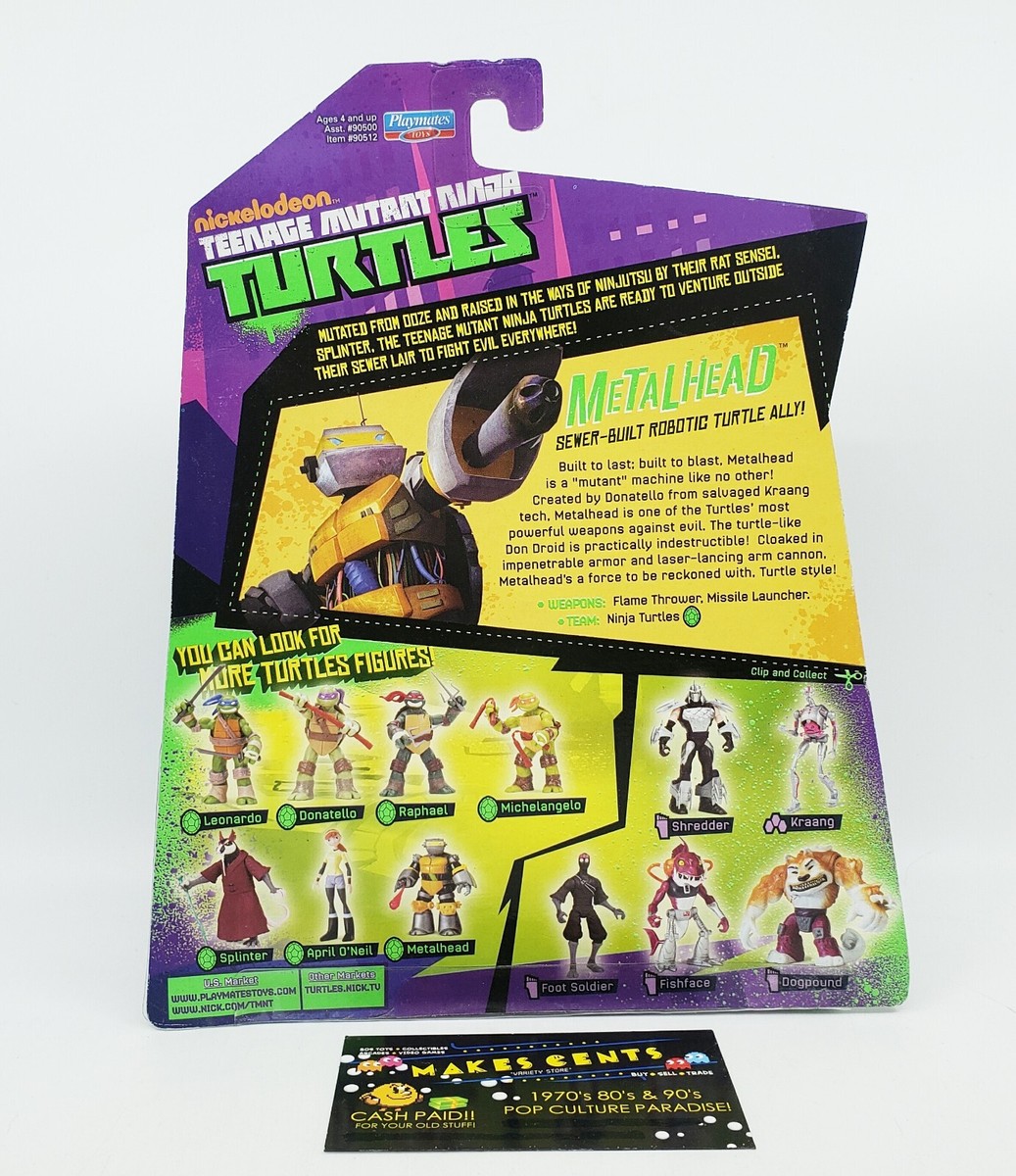 NICKELODEON Teenage Mutant Ninja Turtles TMNT METALHEAD