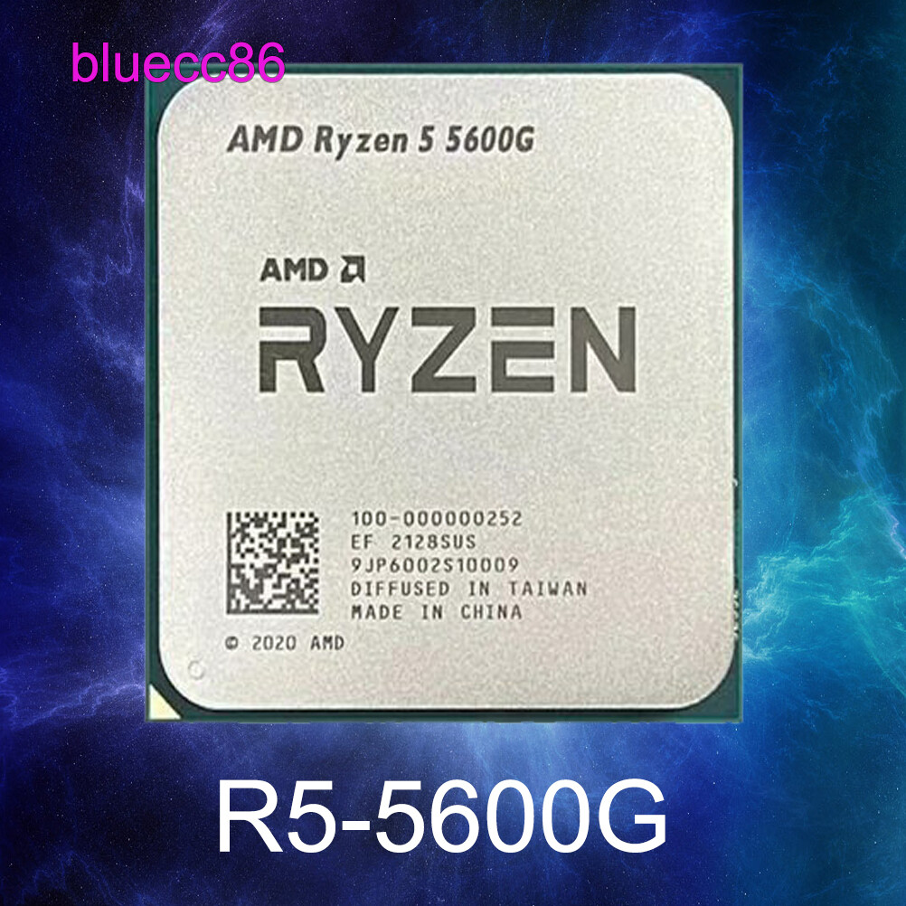 CPU AMD Ryzen 5 5600g CPU AM4 Amazon.com: AMD Ryzen™ 5 5600G 6-Core 12-Thread Desktop Processor