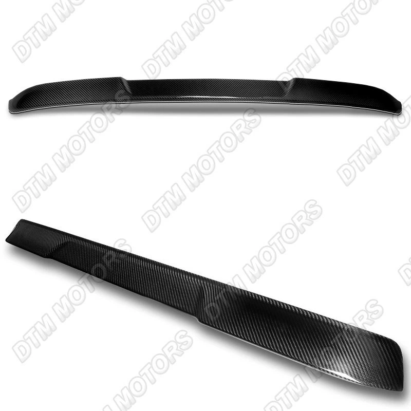 适用于 2017 - 2023 年阿尔法罗密欧 Giulia 真碳纤维后屋顶窗锅炉翼 — 第 2/4 张图片