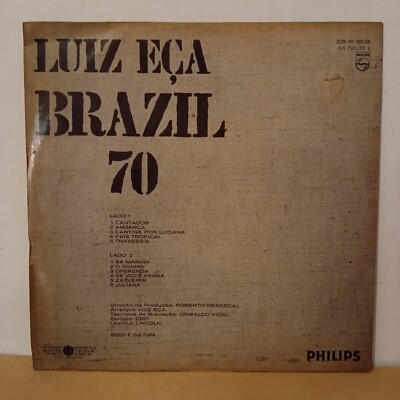 Luiz Eça ‎– Brazil 70 Samba MPB Funk Vinyl Record LP | eBay