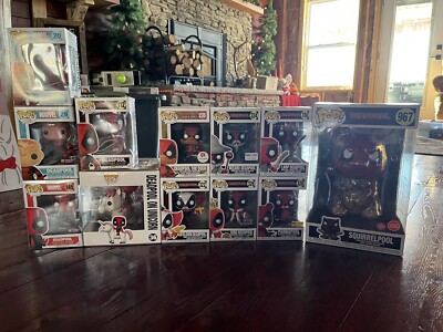 deadpool funko pop lot