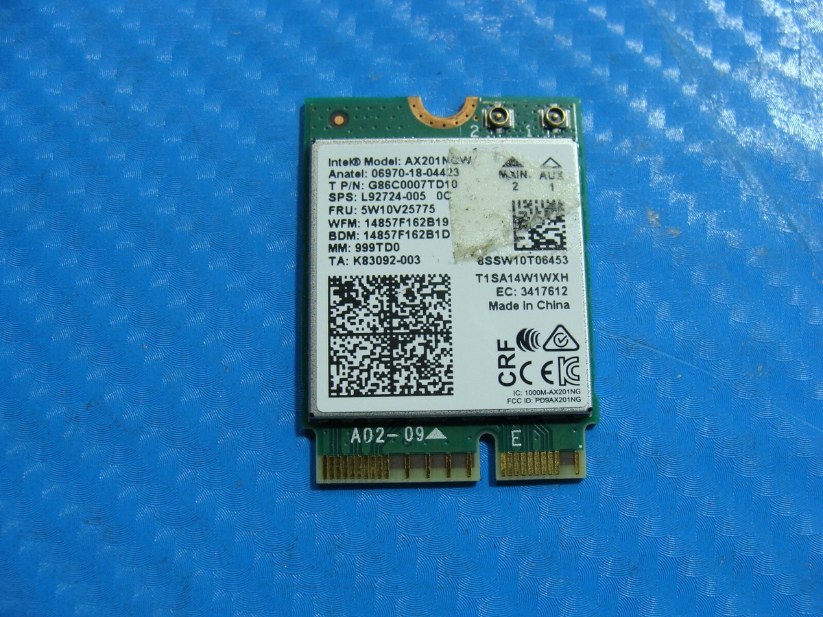 HP Victus 16.1” 16-d0013dx OEM Wireless WiFi Card AX201NGW