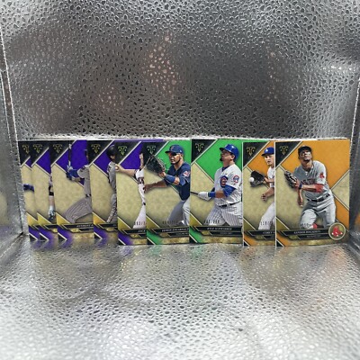 2017 Topps Triple Threads Parallels LOT /150 /250 /340 9 Ct. Greinke, Seager, +