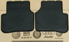 Original VW CC floor mats rubber mats rear Passat Coupe 3C rear rubber mats