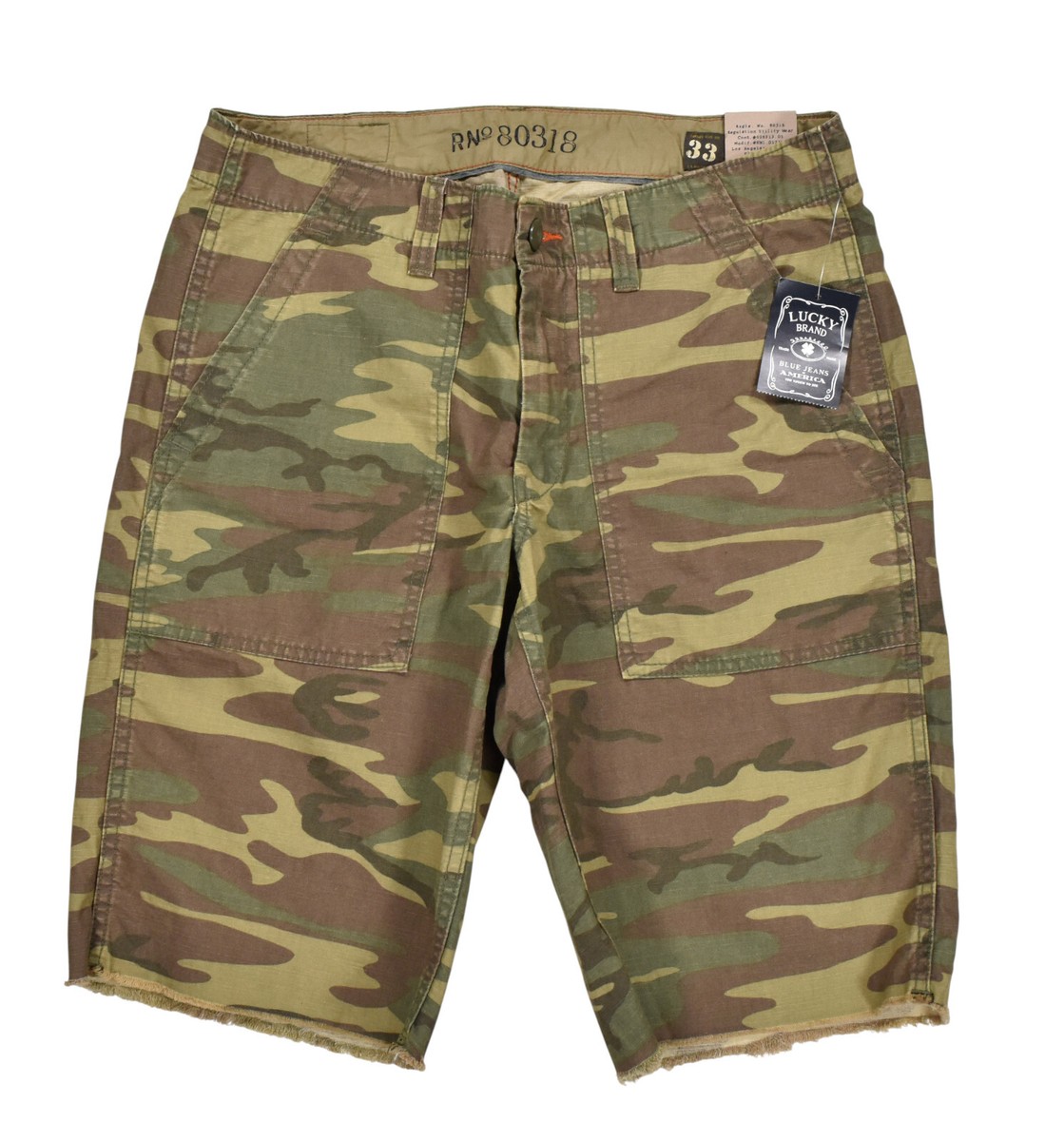 Slim Camo Shorts Camo Cargo Shorts Summer Men's Cargo Shorts Loose