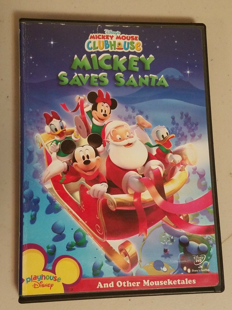 Mickey Saves Santa and Other Mouseketales (DVD, 2006) Mickey Mouse