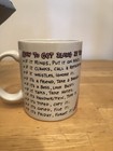 Vintage Hallmark Office 80’s HUMOR  Coffee Mug “How to get Along at the Office” — photo 6
