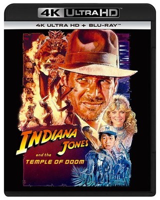 Indiana Jones And The Temple Of Doom (Blu-ray) Harrison Ford (UK IMPORT)