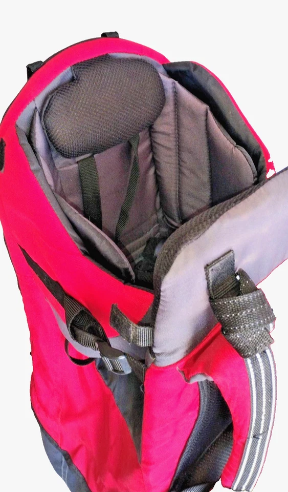 Mochila Clevr CRS600203 Deluxe para niños pequeños - roja Foto 3 de 4