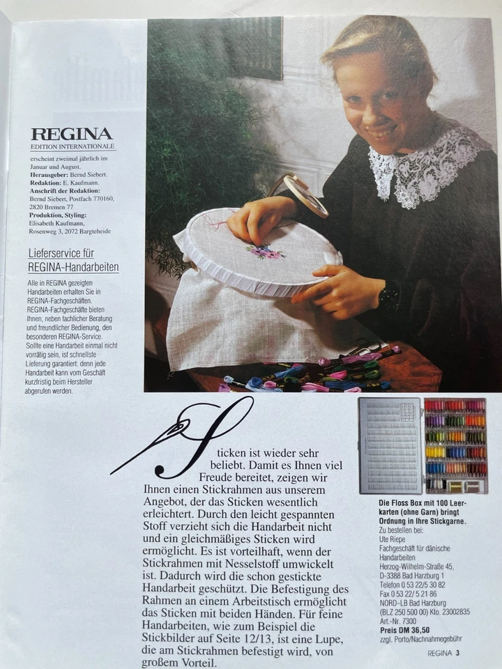 Regina No 15 Knitting Crochet With Instructions Vintage - Image 2 of 4