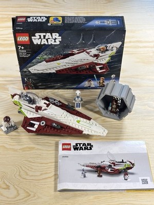 LEGO Star Wars: Obi-Wan Kenobis Jedi Starfighter (75333) Karton & Anleitung