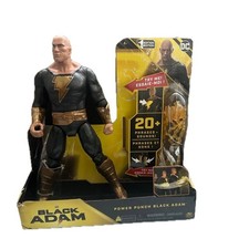 Black Adam Power Punch Action Figure 12-Inch DC Comics Spin Master 1st Edition