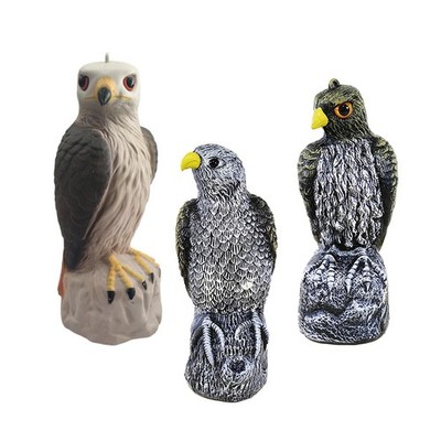 Schnuller Adler als Vogelscheuche, gruselige Dekofigur, Kreativfigur für