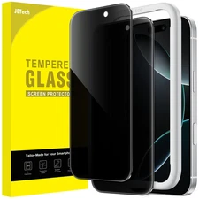 Privacy Screen Protector for Iphone 17 Pro 6.3-Inch, Anti-Spy Tempered Glass Fil