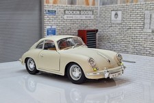 Porsche 356B Coupe - Cream 1961 1:24 Scale Model Car