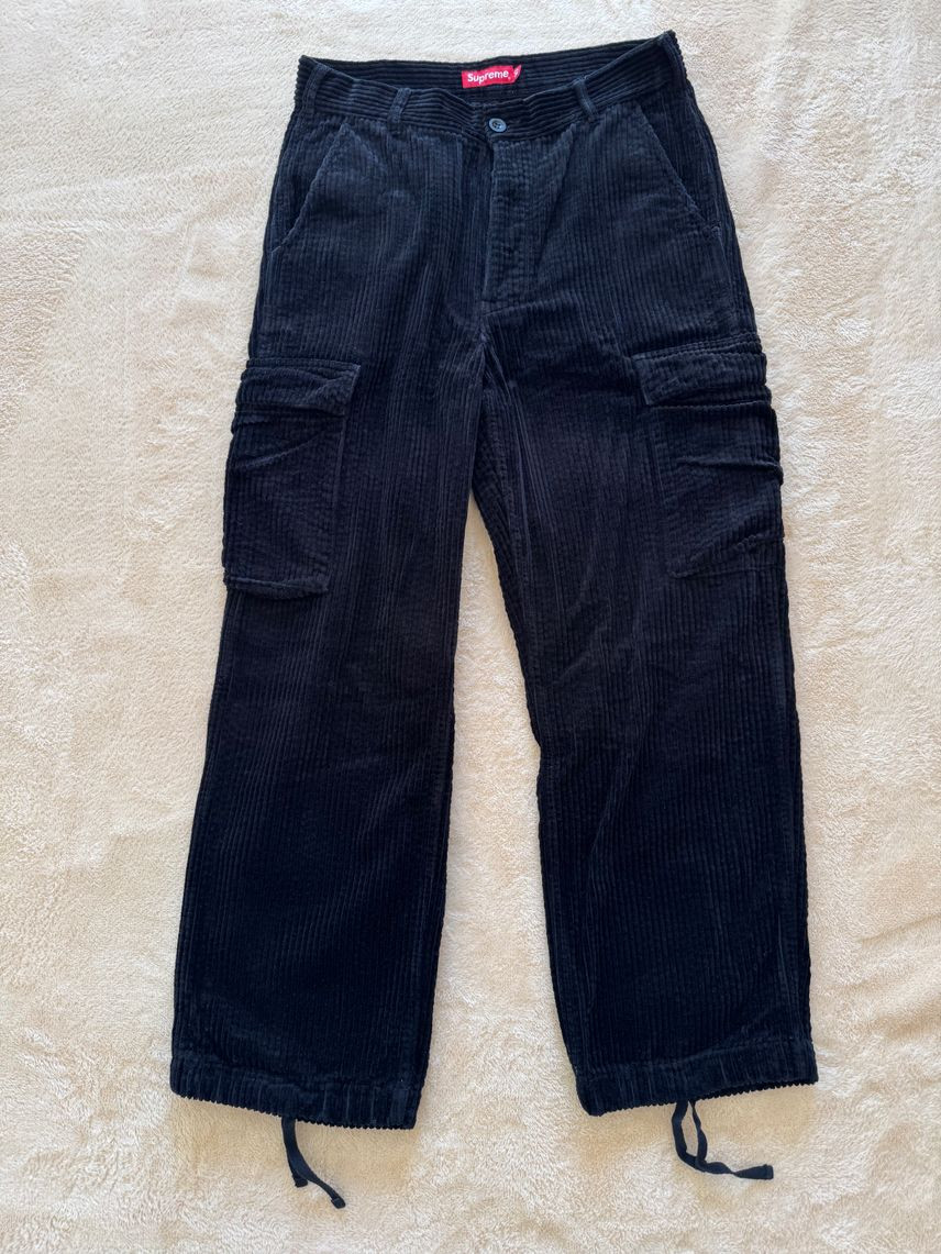 Supreme Wide Wale Corduroy Cargo Pant Black | eBay Supreme Wide Wale Corduroy Cargo Pant Black | eBay
