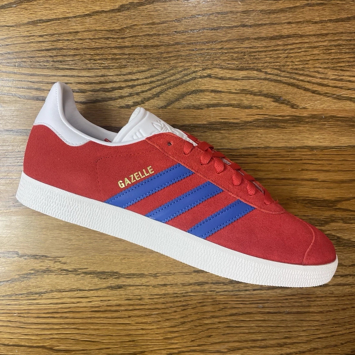 adidas Gazelle Scarlet Blue for Sale | Authenticity Guaranteed | eBay