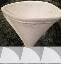 1 Quart Maple Syrup Synthetic Filter Kit with 1 Finishing Filter  3 Prefilters