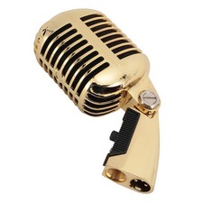 Classic Retro Dynamic Vocal Microphone, Old Vintage Style Cardioid Directional