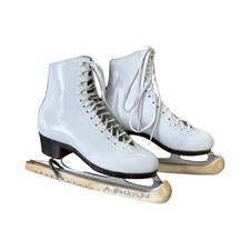 Harlicks San Francisco Ice Skates MK Phantom Blades Howard England 5.5 Skating