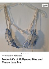 Frederick's Of Hollywood Sheer Open Bralette
