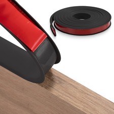U-Shape Edge Banding, 16.4ft TPE Self Adhesive Veneer Edging Trim Flexible Co...