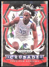 2020 Panini Prizm Draft Picks Collegiate #88 Precious Achiuwa Red Ice
