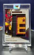 2025 Panini Immaculate /49 Terry McLaurin ALT Jersey DC Flag Patch* READ🔥