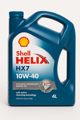 Shell Helix HX7 10W-40 4L Motor Oil | Semi Synthetic | API SN/CF ACEA A3/B4