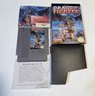 Dragon Fighter Game for Nintendo NES Box And Manual Please Read