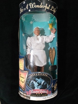It's A Wonderful Life  Clarence The Angel  50th Anniversary Action Figure NEW