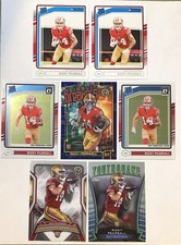RICKY PEARSALL 2024 RC RESURGENCE NAVY SURGE🌈/275 RATED ROOKIE 49ERS LOT(7)