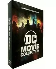 DC Movie Complete DC 24 Movies Collection (DVD 12-Discs Box Set) Region 1*&